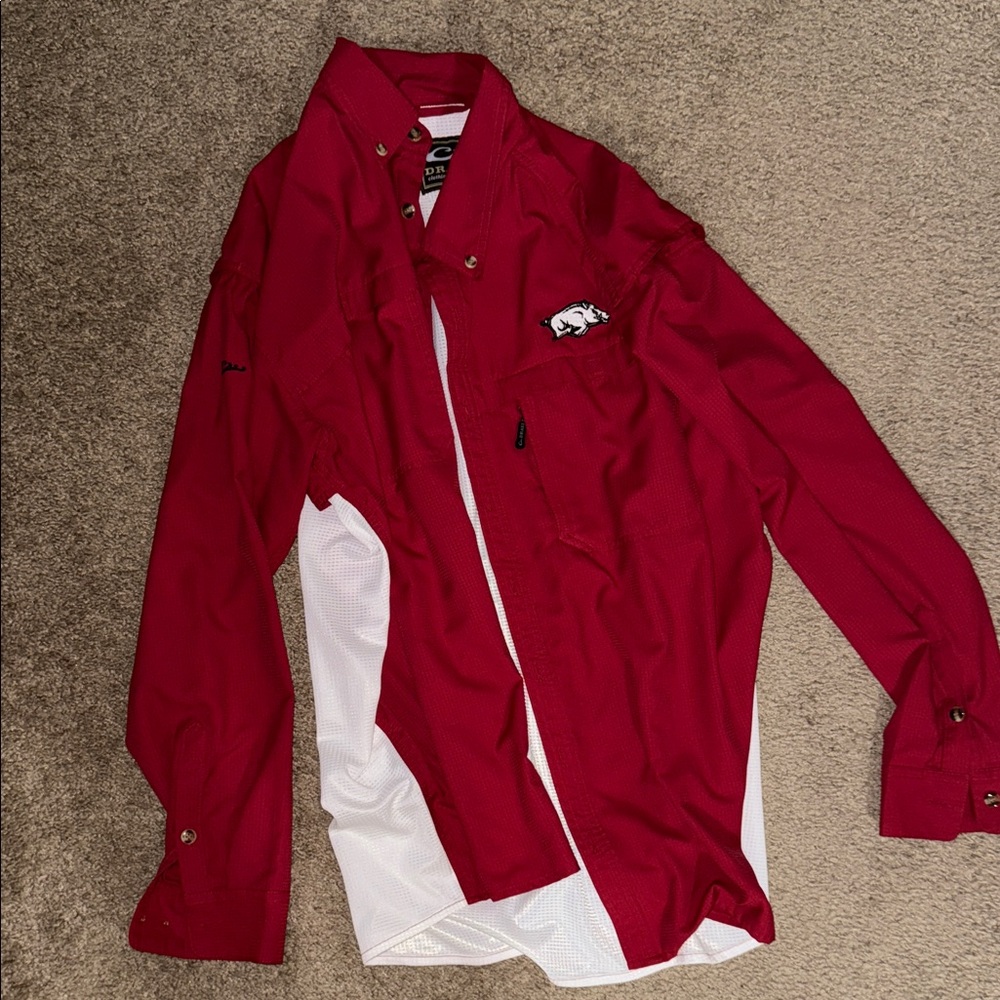 Drake Razorback Men’s Shirt/Jacket